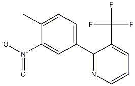 2-(4-METHYL-3-NITROPHENYL)-3-(TRIFLUOROMETHYL)PYRIDINE CAS#: 573676-05-8