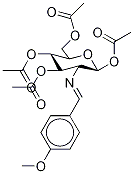 2-(4-Methoxybenzylidene)imino-2-deoxy-1,3,4,6-Tetra-O-acetyl--D-glucopyranose CAS#: 7597-81-1