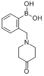 (2-[(4-OXOPIPERIDIN-1-YL)METHYL]PHENYL)BORONIC ACID CAS#: 697739-42-7
