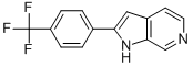 2-(4-TRIFLUOROMETHYLPHENYL)-1H-PYRROLO[2,3-C]PYRIDINE CAS#: 627511-04-0