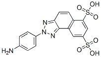 2-(4-aminophenyl)-2H-naphtho[1,2-d]triazole-6,8-disulphonic acid CAS#: 63251-40-1