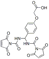 2-[4-[bis[(2,5-dioxopyrrole-1-carbonyl)amino]methyl]phenoxy]acetic aci d CAS#: 7253-21-6