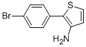 2-(4-bromophenyl)thiophen-3-amine CAS#: 183677-02-3