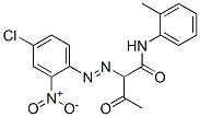 2-[(4-chloro-2-nitrophenyl)azo]-3-oxo-N-(o-tolyl)butyramide CAS#: 68399-71-3