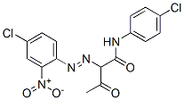 2-[(4-chloro-2-nitrophenyl)azo]-N-(4-chlorophenyl)-3-oxobutyramide CAS#: 63314-66-9