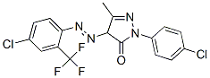 2-(4-chlorophenyl)-4-[[4-chloro-2-(trifluoromethyl)phenyl]azo]-2,4-dihydro-5-methyl-3H-pyrazol-3-one CAS#: 67923-41-5