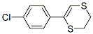 2-(4-chlorophenyl)-5,6-dihydro-1,4-dithiine CAS#: 6317-12-0
