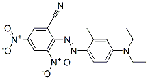 2-[[4-(diethylamino)-o-tolyl]azo]-3,5-dinitrobenzonitrile CAS#: 70873-13-1