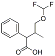 2-(4-difluoromethoxy)phenyl-3-methyl butyric acid CAS#: 70124-99-1