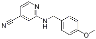 2-[(4-methoxybenzyl)amino]isonicotinonitrile CAS#: 618446-32-5