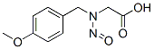 2-[(4-methoxyphenyl)methyl-nitroso-amino]acetic acid CAS#: 6951-21-9