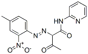 2-[(4-methyl-2-nitrophenyl)azo]-3-oxo-N-2-pyridylbutyramide CAS#: 60568-48-1