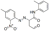 2-[(4-methyl-2-nitrophenyl)azo]-oxo-N-(o-tolyl)butyramide CAS#: 6486-24-4