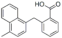2-[(4-methylnaphthalen-1-yl)methyl]benzoic acid CAS#: 7248-49-9