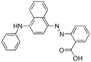 2-[[4-(phenylamino)-1-naphthyl]azo]benzoic acid CAS#: 60129-39-7