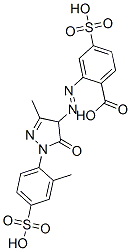 2-[[[4,5-Dihydro-3-methyl-1-(2-methyl-4-sulfophenyl)-5-oxo-1H-pyrazol]-4-yl]azo]-4-sulfobenzoic acid CAS#: 68957-71-1