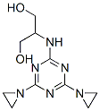 2-[[4,6-Bis(1-aziridinyl)-1,3,5-triazin-2-yl]amino]-1,3-propanediol CAS#: 60819-41-2