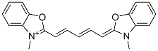 2-[5-(3-Methyl-2,3-dihydrobenzoxazole-2-ylidene)-1,3-pentadienyl]-3-methylbenzoxazole-3-ium CAS#: 60387-95-3