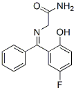 2-[[(5-Fluoro-2-hydroxyphenyl)phenylmethylene]amino]acetamide CAS#: 62665-93-4