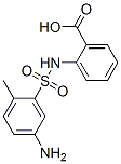 2-[[(5-amino-2-tolyl)sulphonyl]amino]benzoic acid CAS#: 68214-75-5