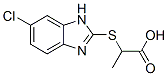 2-[(5-chloro-3H-benzoimidazol-2-yl)sulfanyl]propanoic acid CAS#: 6963-77-5