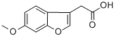 2-(6-METHOXY-1-BENZOFURAN-3-YL)ACETIC ACID CAS#: 69716-05-8