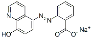 2-[(8-Hydroxy-5-quinolinyl)azo]benzoic acid sodium salt CAS#: 62816-35-7