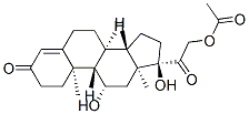 [2-[(8S,9S,10R,11S,13S,14S,17R)-11,17-dihydroxy-10,13-dimethyl-3-oxo-2,6,7,8,9,11,12,14,15,16-decahydro-1H-cyclopenta[a]phenanthren-17-yl]-2-oxo-ethyl] acetate CAS#: 60620-33-9