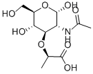 2-ACETAMIDO-2-DEOXY-3-O-[D-1'-CARBOXYETHYL]-D-GLUCOPYRANOSE CAS#: 61633-75-8
