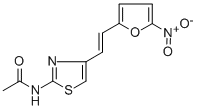 2-ACETYLAMINO-4-(2-(5-NITRO-2-FURYL)VINYL)-1,3-THIAZOLE CAS#: 7350-43-8