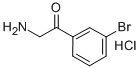 2-AMINO-1-(3-BROMO-PHENYL)-ETHANONE HYDROCHLORIDE CAS#: 61858-39-7