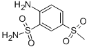 2-AMINO-5-METHANESULFONYL-BENZENESULFONAMIDE CAS#: 7409-84-9