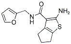 2-AMINO-N-(2-FURYLMETHYL)-5,6-DIHYDRO-4H-CYCLOPENTA[B]THIOPHENE-3-CARBOXAMIDE CAS#: 588692-30-2