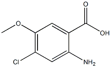 2-AMino-4-chloro-5-Methoxy-benzoic acid CAS#: 181434-76-4