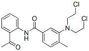2'-Acetyl-3-[bis(2-chloroethyl)amino]-4-methylbenzanilide CAS#: 70020-64-3