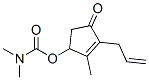 2-Allyl-3-methyl-4-(dimethylaminocarbonyloxy)-2-cyclopenten-1-one CAS#: 63937-27-9