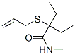 2-Allylthio-2-ethyl-N-methylbutyramide CAS#: 66922-81-4