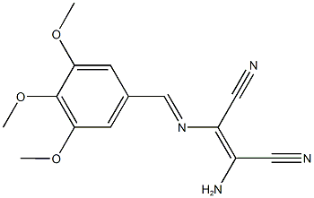 2-Amino-3-[[(3,4,5-trimethoxyphenyl)methylene]amino]-2-butenedinitrile CAS#: 69519-12-6