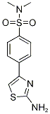 2-Amino-4-[4-(N,N-dimethylsulphamoyl)phenyl]-1,3-thiazole CAS#: 610275-82-6