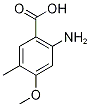 2-Amino-4-methoxy-5-methylbenzenecarboxylic acid CAS#: 637347-86-5