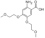 2-Amino-4,5-bis-(2-methoxy-ethoxy)-benzoic acid >98% CAS#: 574738-66-2
