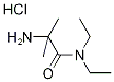 2-Amino-N,N-diethyl-2-methylpropanamidehydrochloride CAS#: 65853-90-9