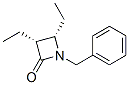 2-Azetidinone,3,4-diethyl-1-(phenylmethyl)-,(3R,4S)-(9CI) CAS#: 646067-36-9