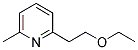 2-(B-ETHOXYETHYL)-6-METHYLPYRIDINE CAS#: 71172-28-6