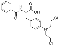 2-BENZAMIDO-3-(4-(N,N-BIS-(2-CHLOROETHYL)AMINO)PHENYL)PROPIONIC ACID CAS#: 60557-40-6