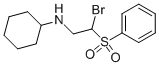 (2-BENZENESULFONYL-2-BROMO-ETHYL)-CYCLOHEXYL-AMINE CAS#: 65210-99-3
