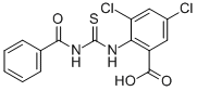 2-[[(BENZOYLAMINO)THIOXOMETHYL]AMINO]-3,5-DICHLORO-BENZOIC ACID CAS#: 530139-68-5