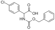 2-([(BENZYLOXY)CARBONYL]AMINO)-2-(4-CHLOROPHENYL)ACETIC ACID CAS#: 69902-04-1