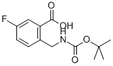 2-(BOC-AMINO)METHYL-5-FLUORO-BENZOIC ACID CAS#: 606080-59-5
