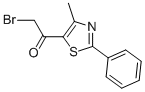 2-BROMO-1-(4-METHYL-2-PHENYL-1,3-THIAZOL-5-YL)-1-ETHANONE CAS#: 7520-95-8